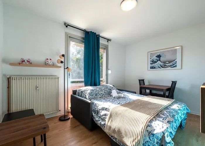 Kokoro - Parking Апартаменты Рамонвиль-Сент-Ань